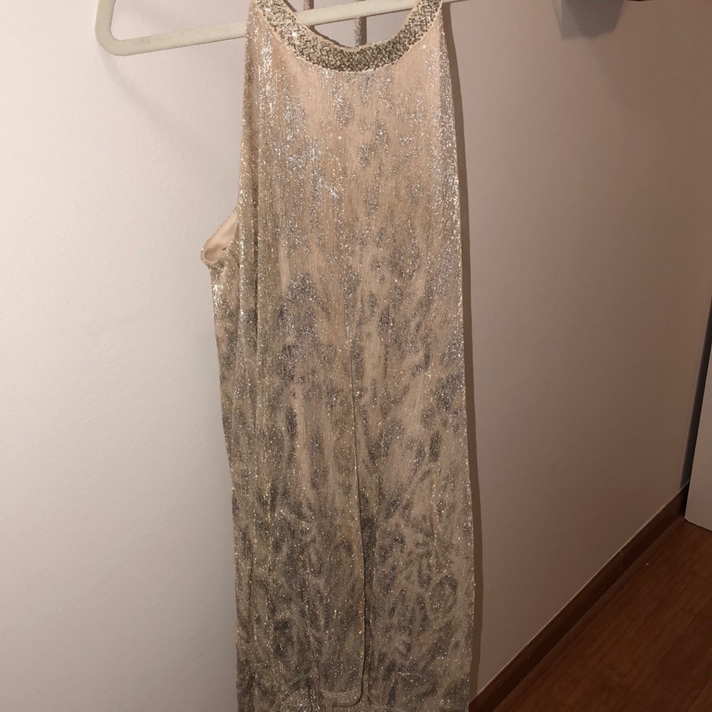 Astro metallic dress
